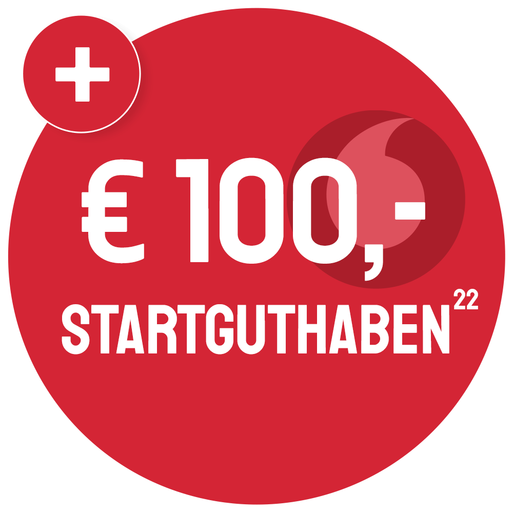 100€Startguthaben Vodafone